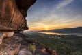 Beautiful high cliff sculpture characteristic natural style in Ubonratchathani Northeast Thailand national parkÃÂ 